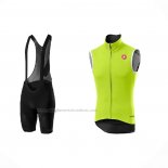 2021 Gilet Antivento Castelli Aceso Verde e Salopette