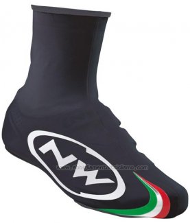 2014 Nw Copriscarpe Ciclismo Nero Bianco