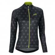 2016 Abbigliamento Ciclismo Donne Nalini Giallo Nero Manica Lunga