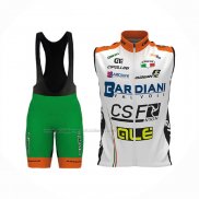 2017 Gilet Antivento Csf Bianco Arancione e Salopette