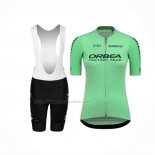 2023 Abbigliamento Ciclismo Donne Orbea Verde Manica Lunga e Salopette