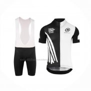 2018 Abbigliamento Ciclismo Assos SS.Capeepicxc Bianco Manica Corta e Salopette