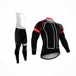 2015 Abbigliamento Ciclismo Castelli Nero Manica Lunga e Salopette