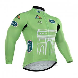 2015 Abbigliamento Ciclismo Tour de France Vede Militare Manica Lunga