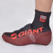 2013 Garmin Copriscarpe Ciclismo Rosso